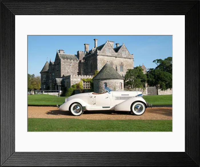 Framed Print : 1935 Auburn 851 Speedster Framed Print : 1935 Auburn 851 Speedster