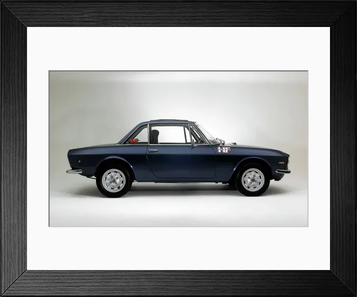Framed Print : 1972 Lancia Fulvia 1600 HF Framed Print : 1972 Lancia Fulvia 1600 HF