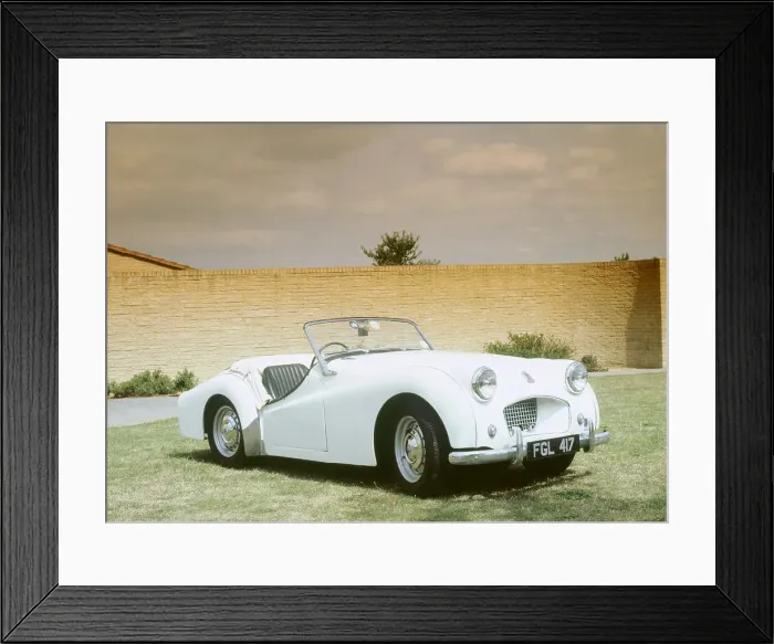 Framed Print : 1955 Triumph TR2 Framed Print : 1955 Triumph TR2