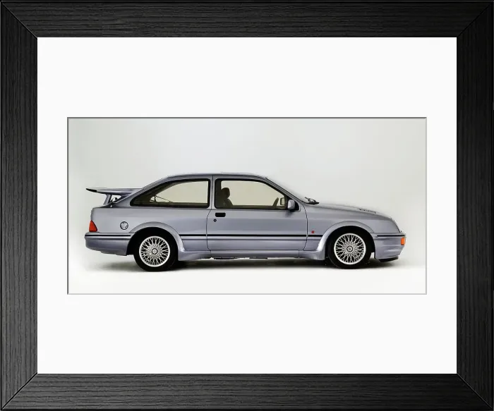 Framed Print : 1987 Ford Sierra RS Cosworth Framed Print : 1987 Ford Sierra RS Cosworth