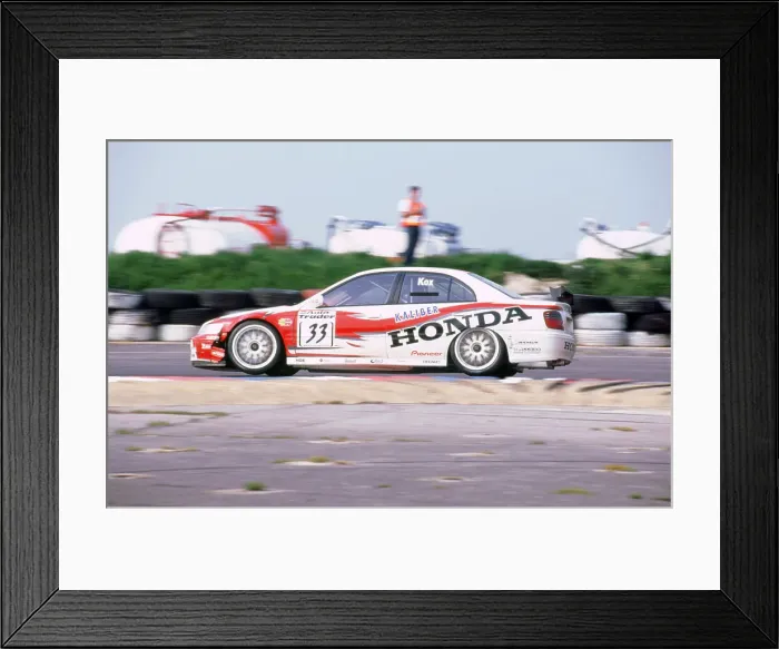 Framed Print : Honda Accord, Peter Cox. 1999 British Touring Cars Framed Print : Honda Accord, Peter Cox. 1999 British Touring Cars