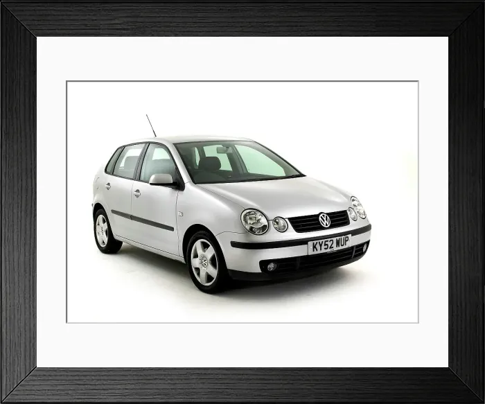 Framed Print : 2002 VW Polo Framed Print : 2002 VW Polo