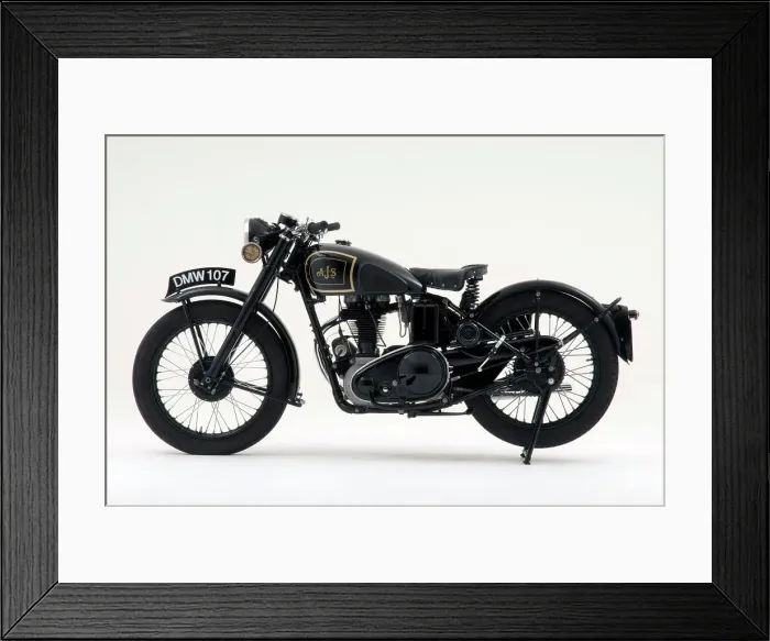 Framed Print : 1946 AJS 16M