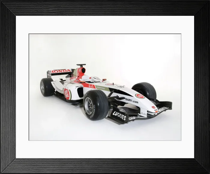 Framed Print : 2004 B.A.R. Honda Formula 1 car Framed Print : 2004 B.A.R. Honda Formula 1 car