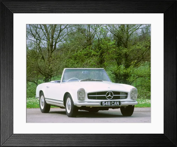 Framed Print : 1964 Mercedes Benz 230Sl Framed Print : 1964 Mercedes Benz 230Sl