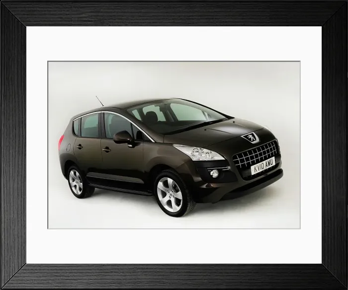 Framed Print : 2010 Peugeot 3008 Framed Print : 2010 Peugeot 3008