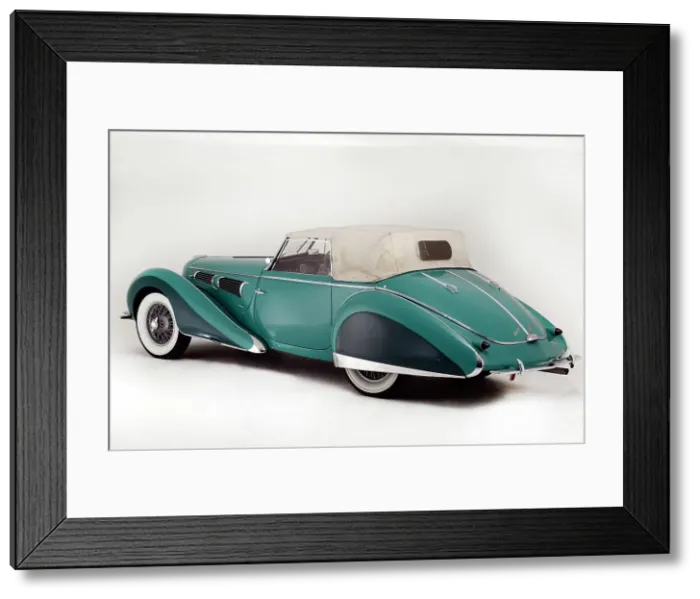 Framed Print : 1939 Delahaye Speciale Type 135 MS Framed Print : 1939 Delahaye Speciale Type 135 MS