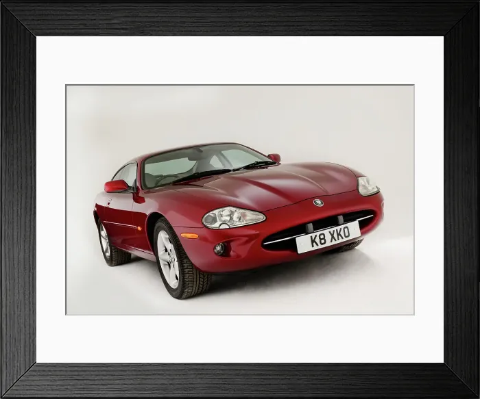 Framed Print : 1999 Jaguar XK8 coupe Framed Print : 1999 Jaguar XK8 coupe