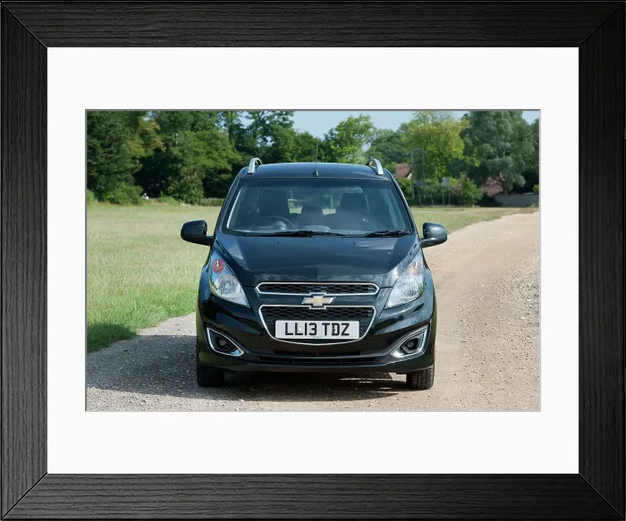 Framed Print : 2013 Chevrolet Spark LTZ Framed Print : 2013 Chevrolet Spark LTZ