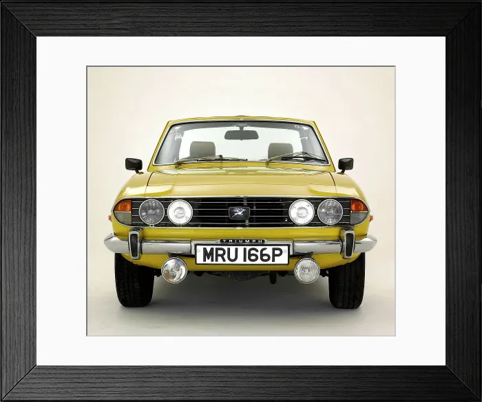 Framed Print : 1976 Triumph Stag