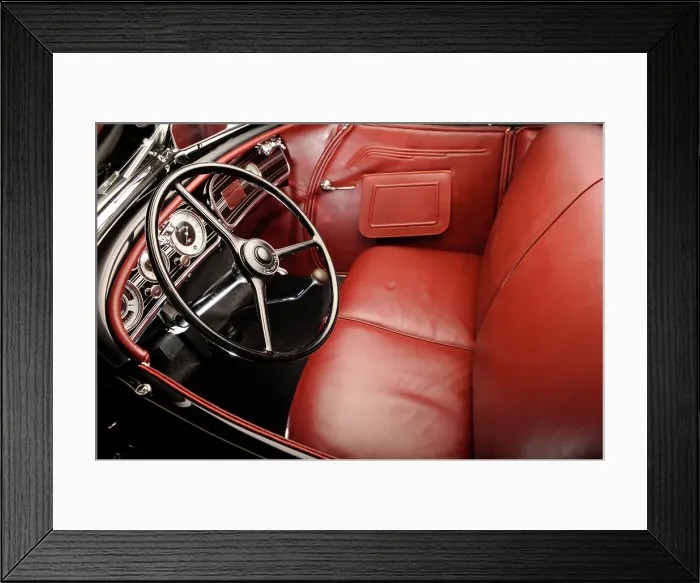 Framed Print : Auburn 852 SC Speedster 1936. Artist: Simon Clay Framed Print : Auburn 852 SC Speedster 1936. Artist: Simon Clay