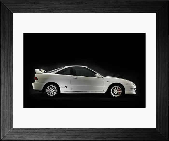Framed Print : 1998 Honda Integra Type R Framed Print : 1998 Honda Integra Type R