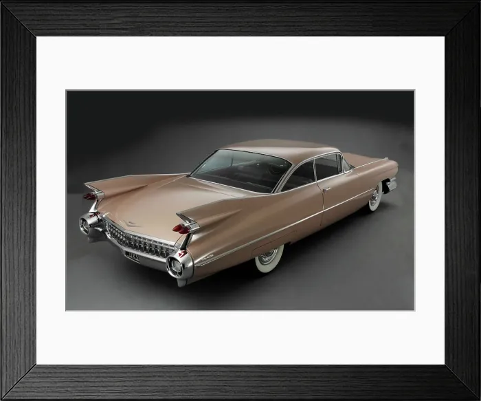 Framed Print : 1959 Cadillac Coupe De Ville Framed Print : 1959 Cadillac Coupe De Ville