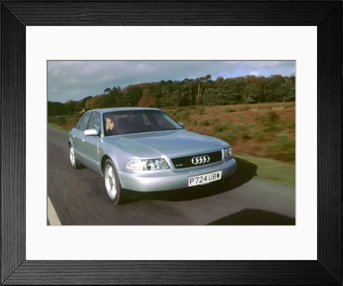 Framed Print : 1996 Audi A8 Quattro Framed Print : 1996 Audi A8 Quattro