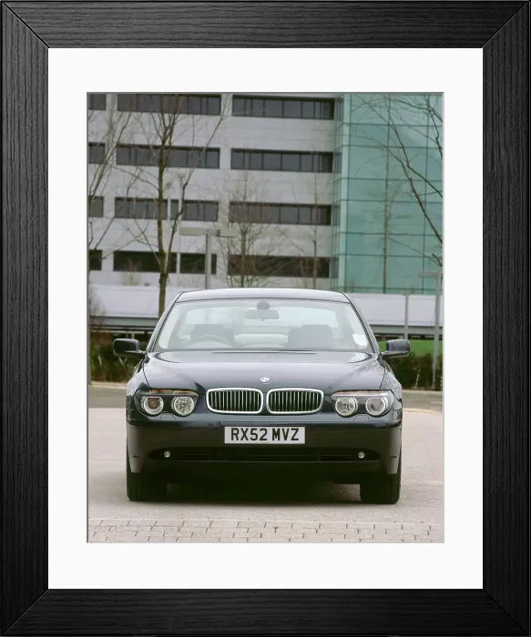 Framed Print : 2002 BMW 745i Framed Print : 2002 BMW 745i