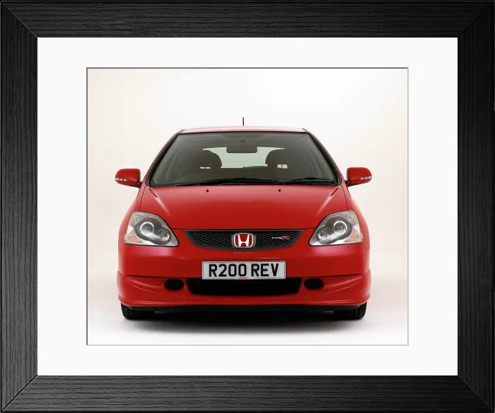 Framed Print : 2005 Honda Civic Type R Framed Print : 2005 Honda Civic Type R