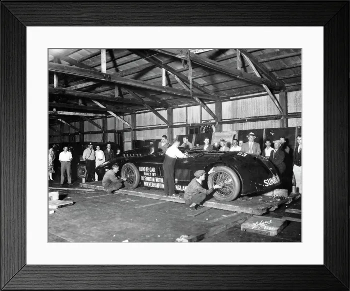 Framed Print : Sunbeam 1000hp World Land speed record attempt at Daytona 1927 Framed Print : Sunbeam 1000hp World Land speed record attempt at Daytona 1927