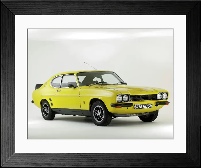 Framed Print : 1973 Ford Capri RS 3100 Framed Print : 1973 Ford Capri RS 3100