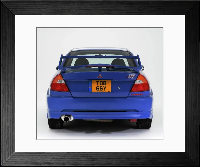 Framed Print : 1999 Mitsubishi Evo 6 Framed Print : 1999 Mitsubishi Evo 6