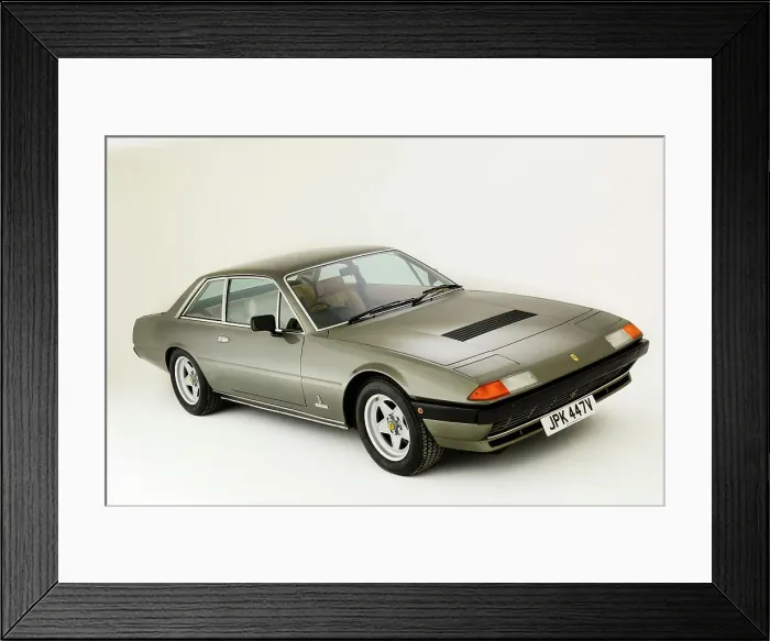 Framed Print : 1980 Ferrari 400i Framed Print : 1980 Ferrari 400i