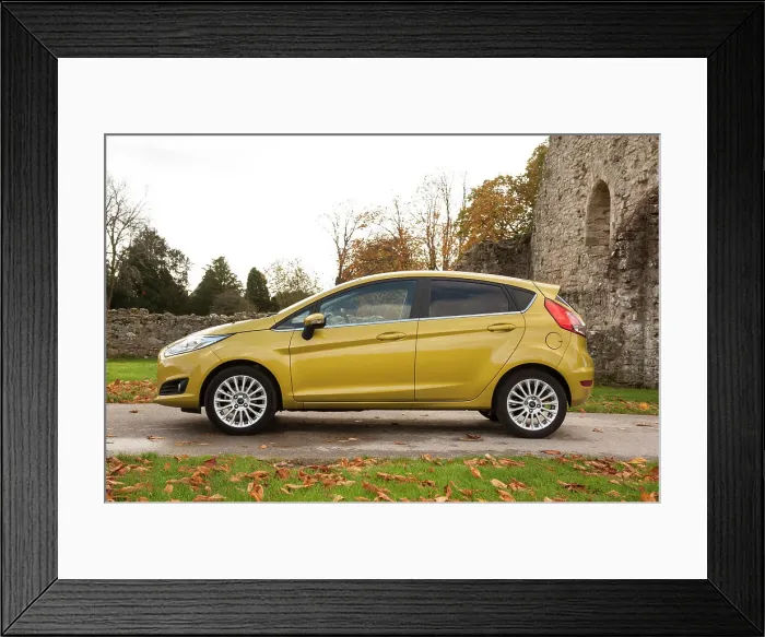 Framed Print : 2013 Ford Fiesta Econetic Framed Print : 2013 Ford Fiesta Econetic