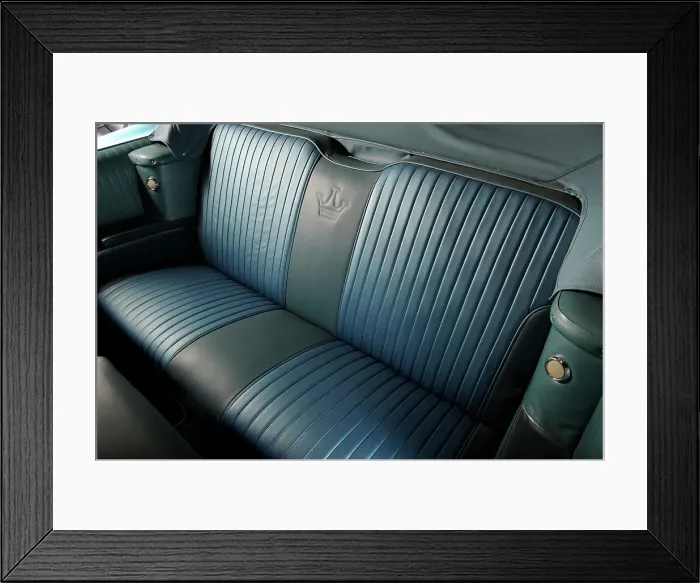 Framed Print : Chrysler Imperial 1957 ex Howard Hughes. Artist: Simon Clay Framed Print : Chrysler Imperial 1957 ex Howard Hughes. Artist: Simon Clay