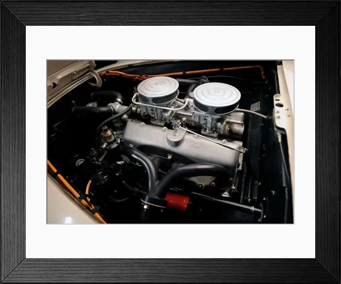 Framed Print : Siata Mille Miglia by Touring 1952. Artist: Simon Clay Framed Print : Siata Mille Miglia by Touring 1952. Artist: Simon Clay