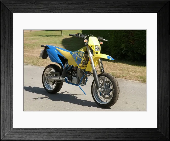 Framed Print : 2004 Husaberg FS 650 Framed Print : 2004 Husaberg FS 650