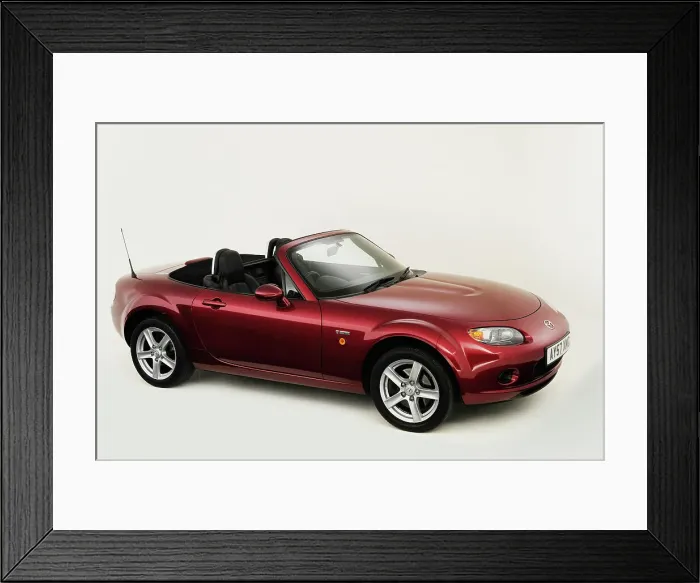 Framed Print : 2007 Mazda MX5 Framed Print : 2007 Mazda MX5