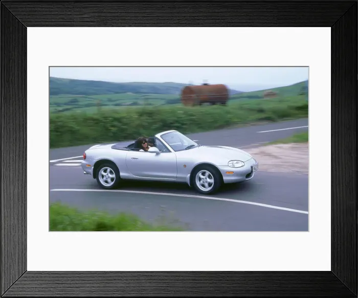 Framed Print : 1999 Mazda MX5 Framed Print : 1999 Mazda MX5