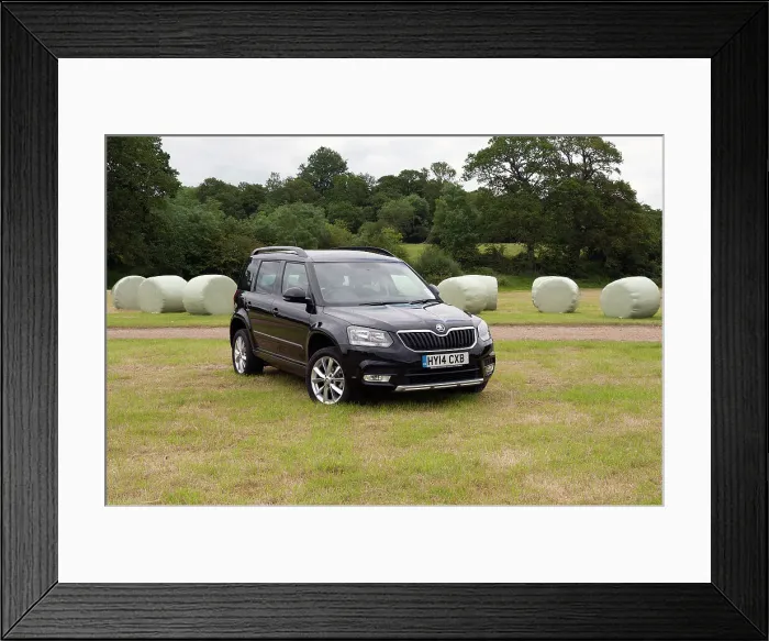 Framed Print : 2014 Skoda Yeti SE Framed Print : 2014 Skoda Yeti SE