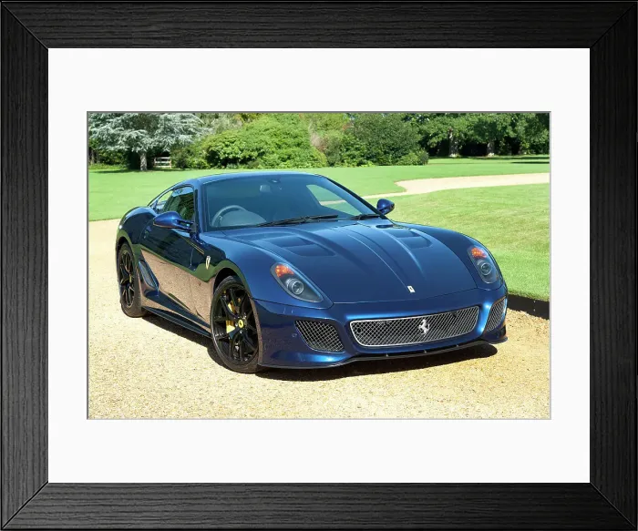 Framed Print : 2010 Ferrari 599 GTO Framed Print : 2010 Ferrari 599 GTO