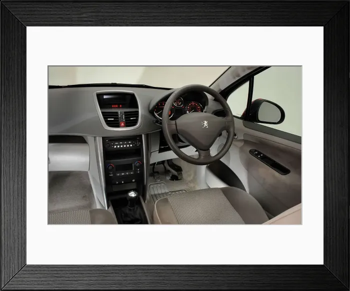 Framed Print : 2008 Peugeot 207 Framed Print : 2008 Peugeot 207