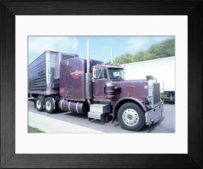 Framed Print : Peterbilt truck Framed Print : Peterbilt truck