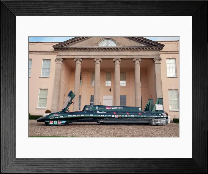 Framed Print : 2009 Inspiration Steam World Land Speed Record breaker at Newtown Park Framed Print : 2009 Inspiration Steam World Land Speed Record breaker at Newtown Park