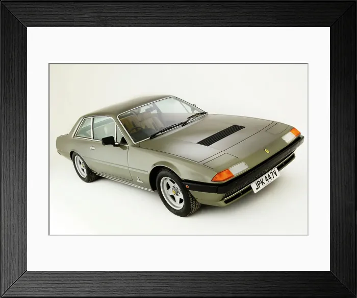 Framed Print : 1980 Ferrari 400i Framed Print : 1980 Ferrari 400i
