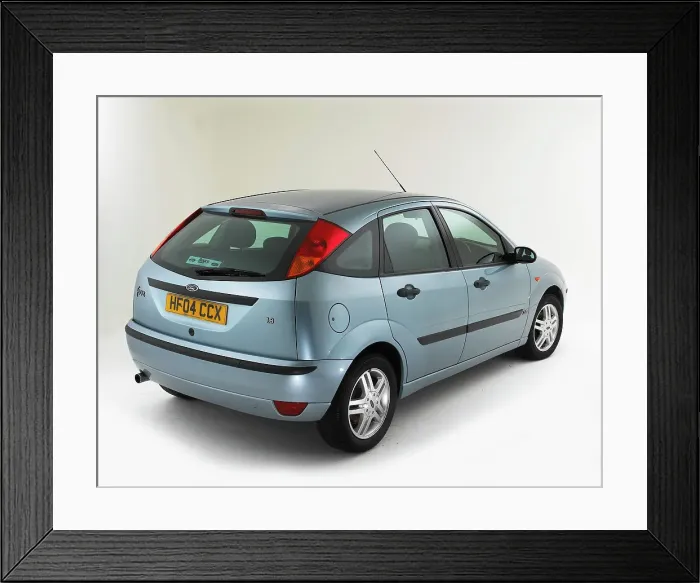 Framed Print : 2004 Ford Focus 1.8 Zetec Framed Print : 2004 Ford Focus 1.8 Zetec