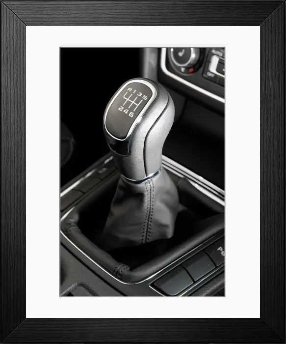 Framed Print : Skoda SUPERB 2008. Artist: Simon Clay Framed Print : Skoda SUPERB 2008. Artist: Simon Clay
