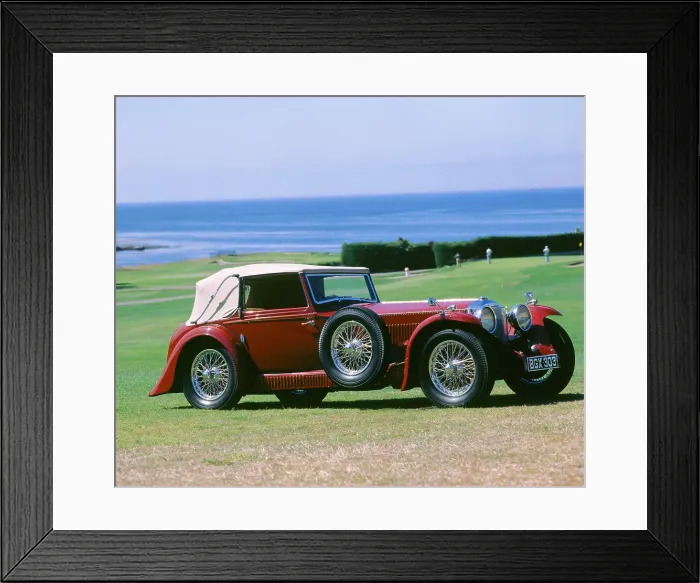 Framed Print : 1934 Invicta 4.5 litre Types Salmons body Framed Print : 1934 Invicta 4.5 litre Types Salmons body