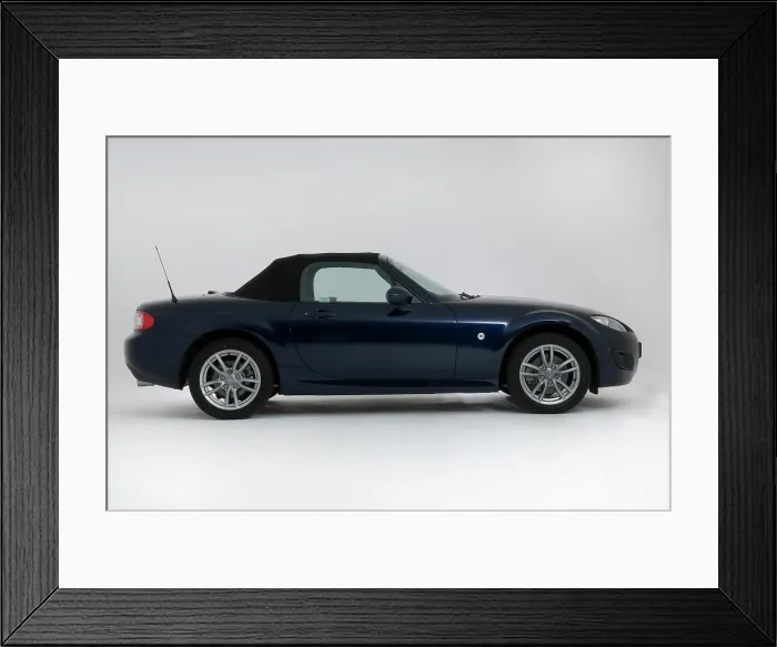 Framed Print : 2010 Mazda MX5 Framed Print : 2010 Mazda MX5