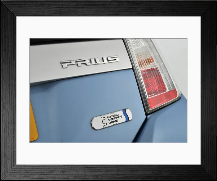 Framed Print : 2012 Toyota Prius Framed Print : 2012 Toyota Prius
