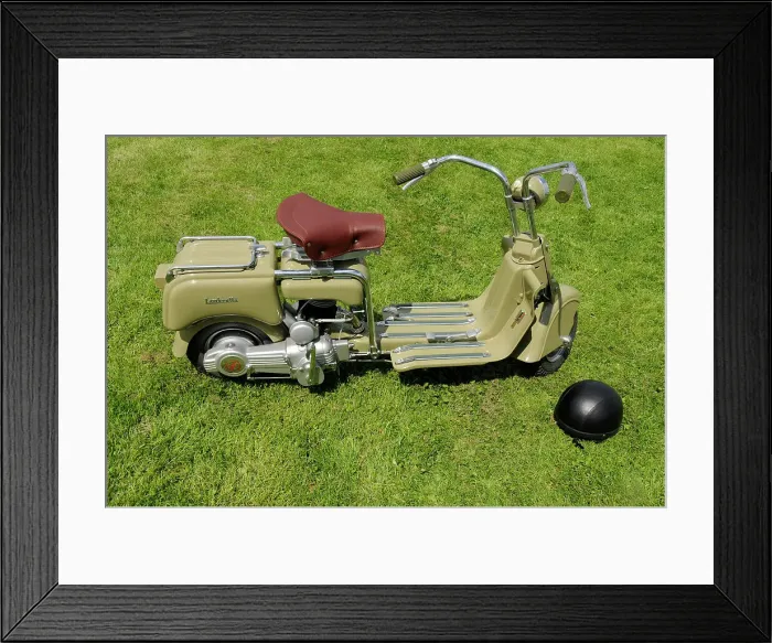 Framed Print : 1946 Lambretta Framed Print : 1946 Lambretta