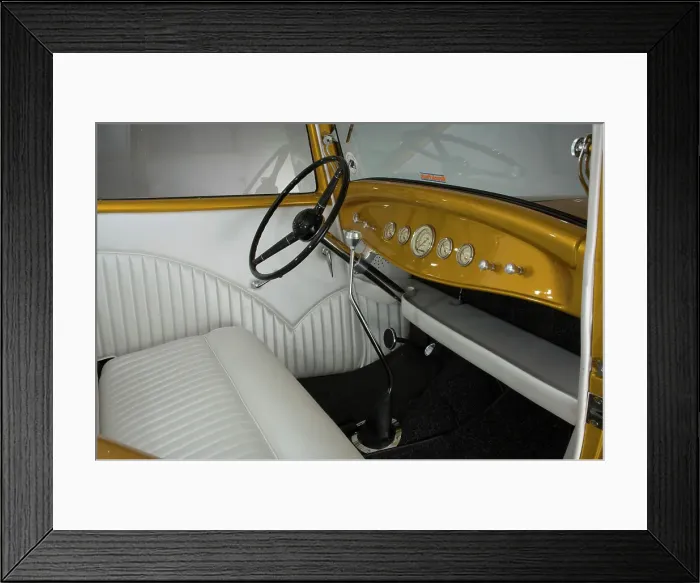 Framed Print : 1932 Ford Model B Custom Car Framed Print : 1932 Ford Model B Custom Car