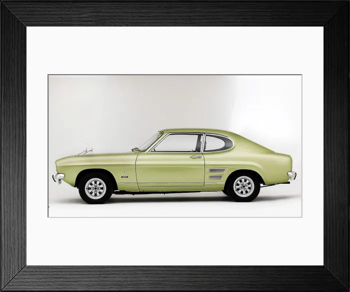 Framed Print : 1972 Ford Capri 1600 mk1 Framed Print : 1972 Ford Capri 1600 mk1