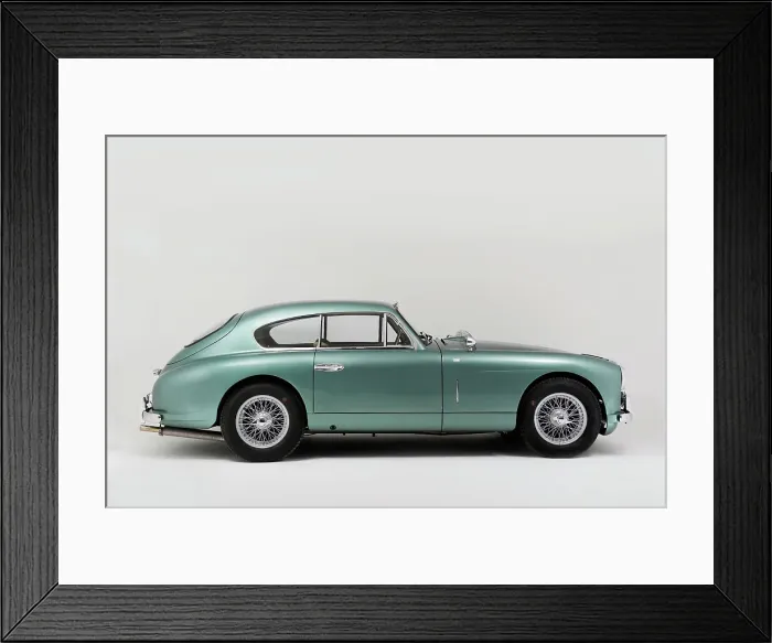 Framed Print : Aston Martin DB2-4 works 1956. Artist: Simon Clay Framed Print : Aston Martin DB2-4 works 1956. Artist: Simon Clay