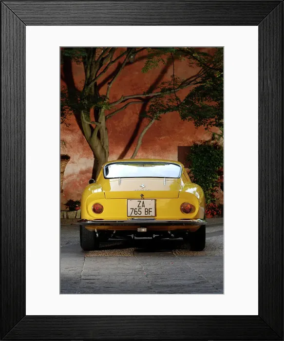 Framed Print : 1966 Ferrari 275 GTB4 Framed Print : 1966 Ferrari 275 GTB4