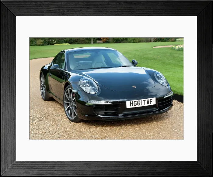 Framed Print : 2011 Porsche 911 Carreras Framed Print : 2011 Porsche 911 Carreras