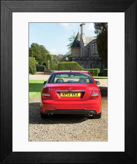 Framed Print : 2013 Mercedes Benz C350 AMG Framed Print : 2013 Mercedes Benz C350 AMG