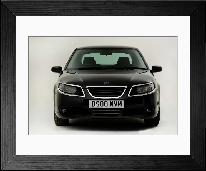 Framed Print : 2008 Saab 95