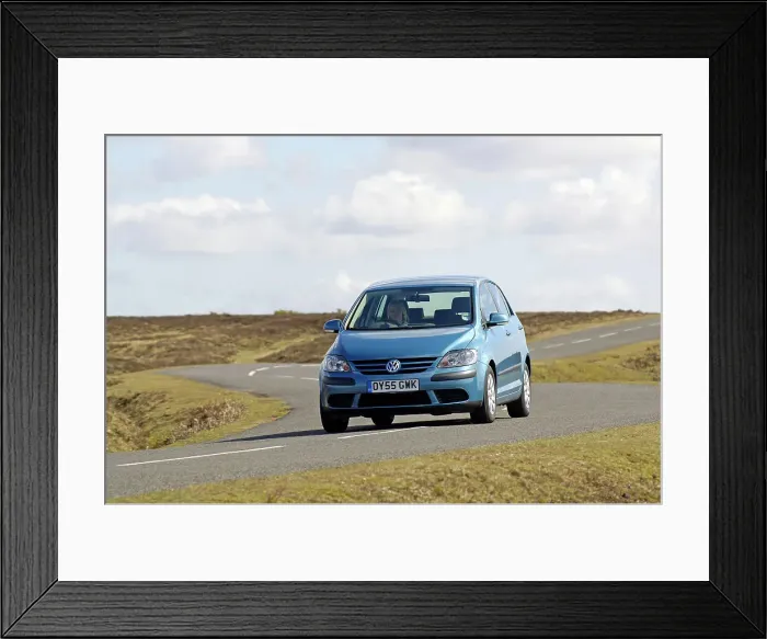 Framed Print : 2005 VW Golf Plus Framed Print : 2005 VW Golf Plus